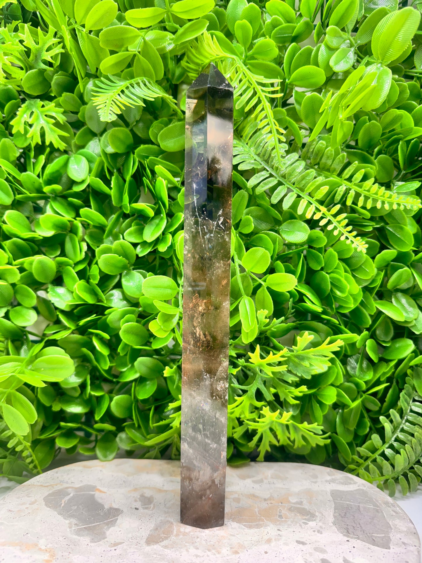 Smokey Quartz Tower 502g