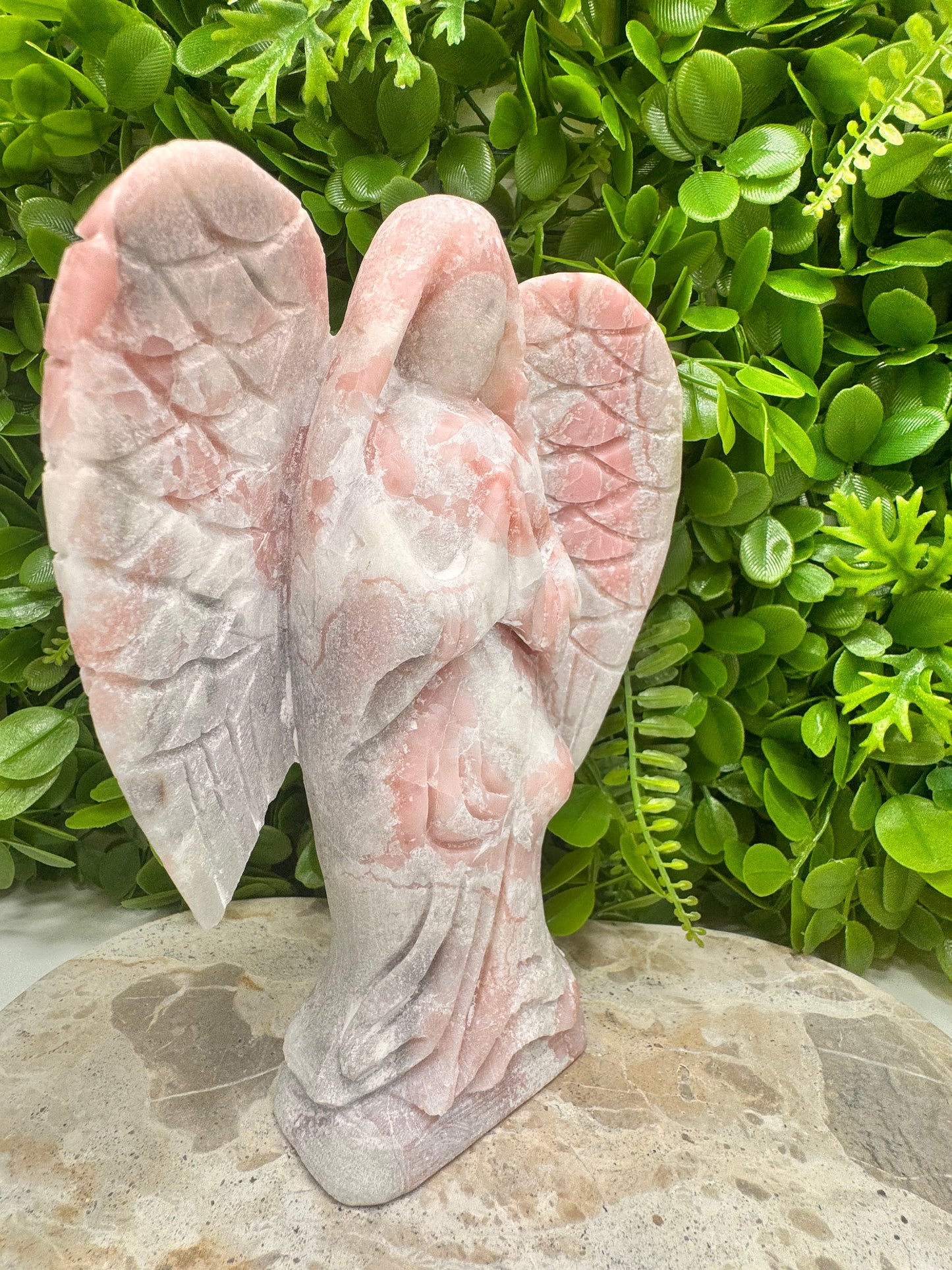 Pink Opal Angel 1638g