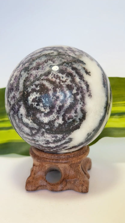 Zebra Jasper Sphere 390g