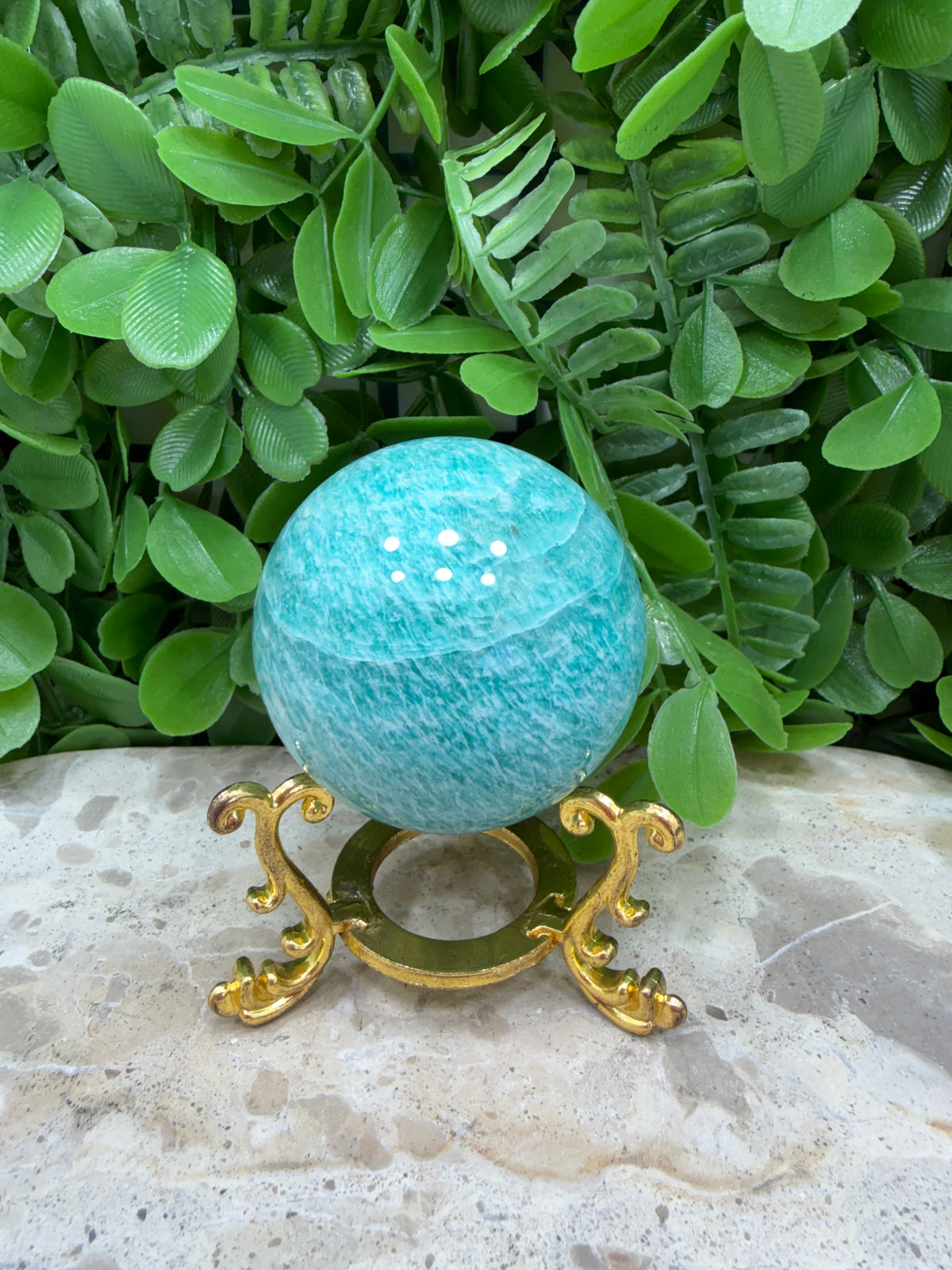 Amazonite Sphere 219g