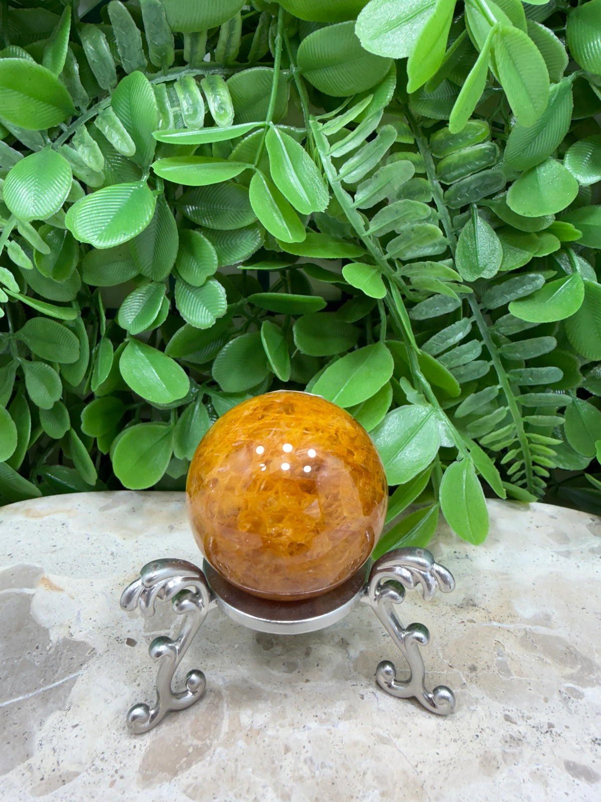 Golden Healer Sphere | Healing • Positivity • Harmony