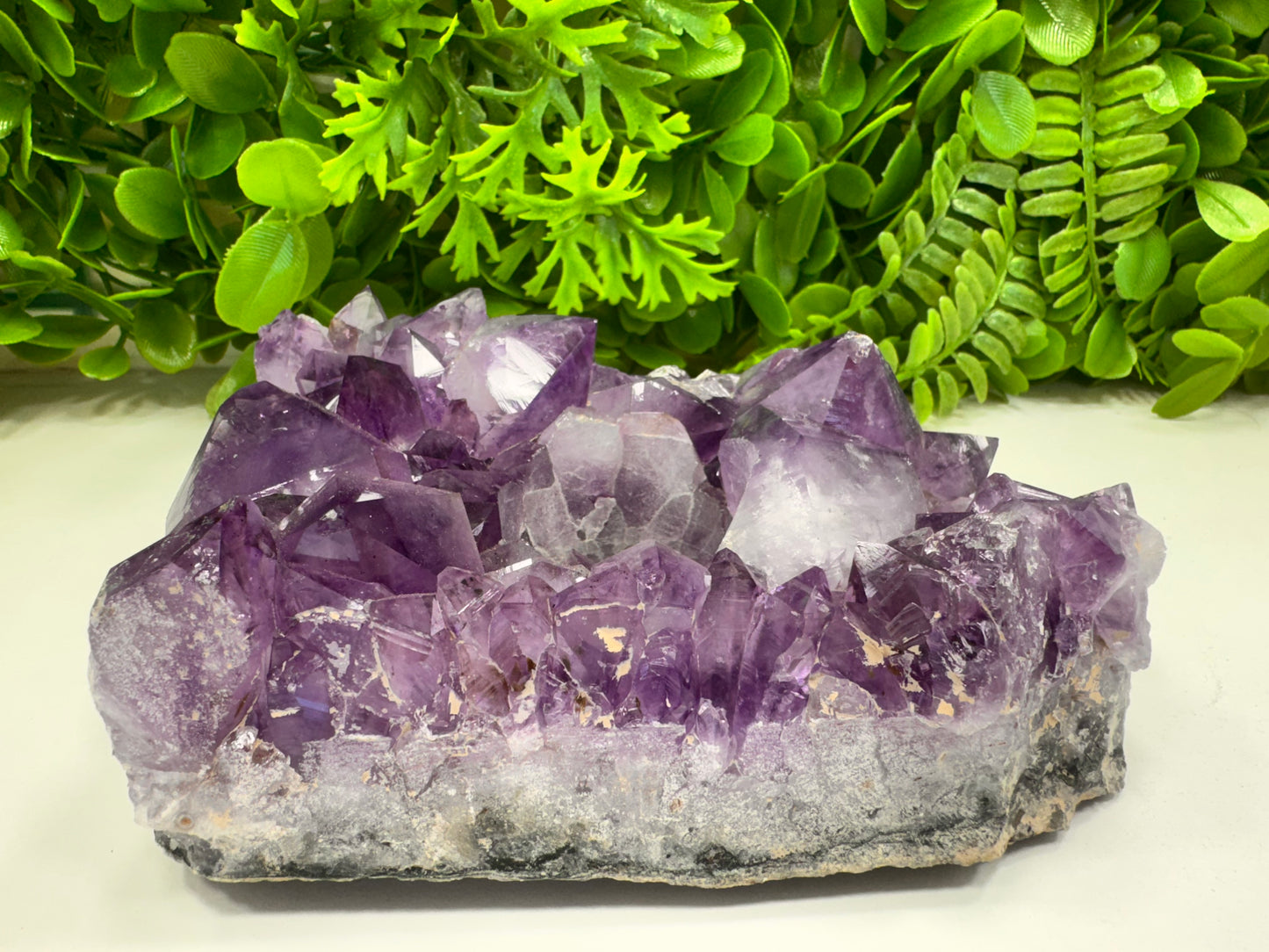 Amethyst Tealight  Holder 1510g