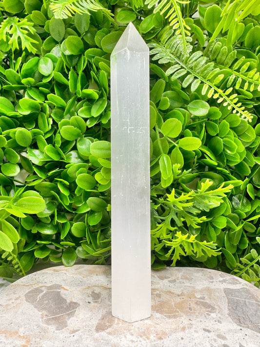 Selenite Tower 460g