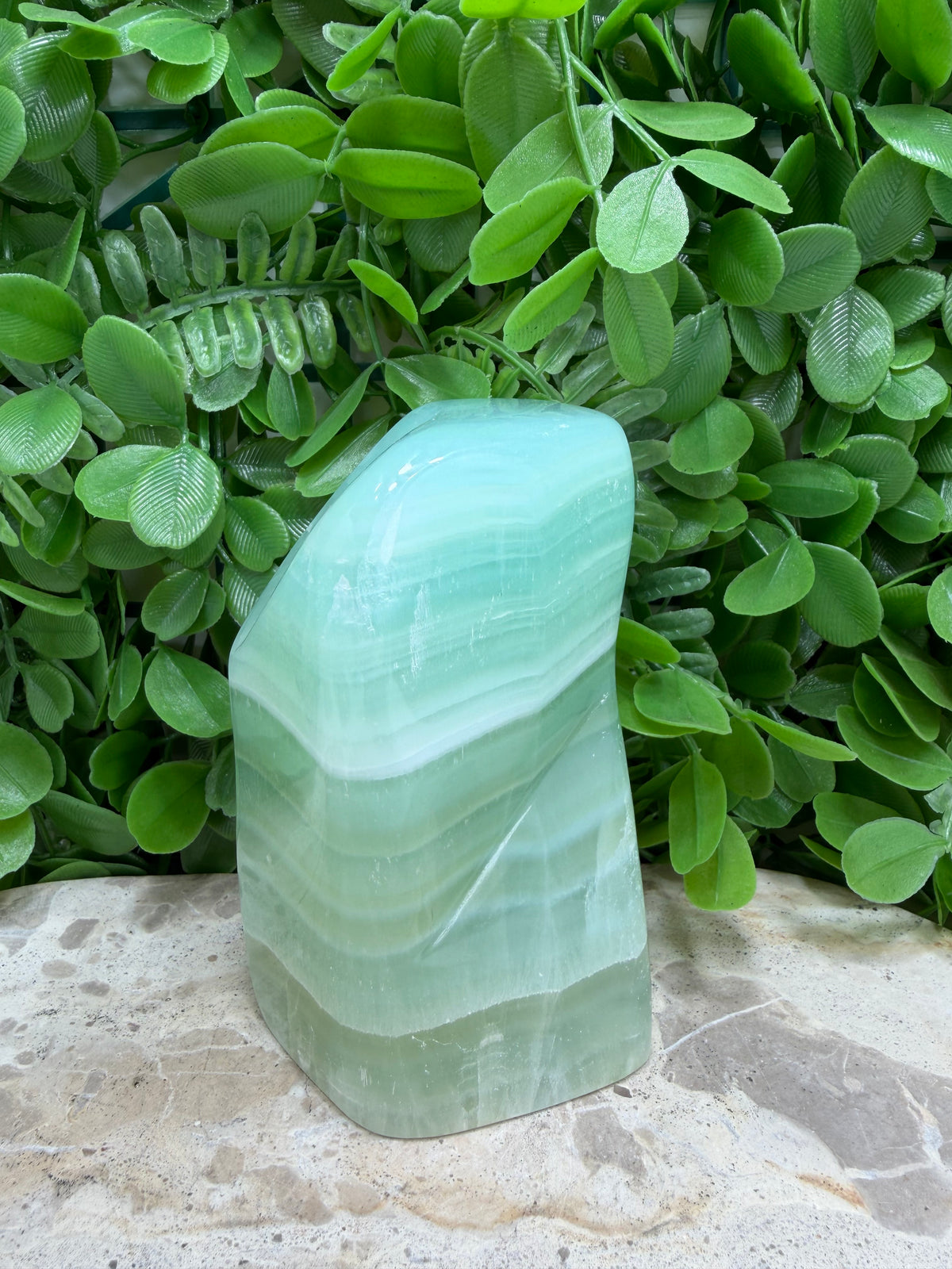Pistachio Calcite Freeform 998g