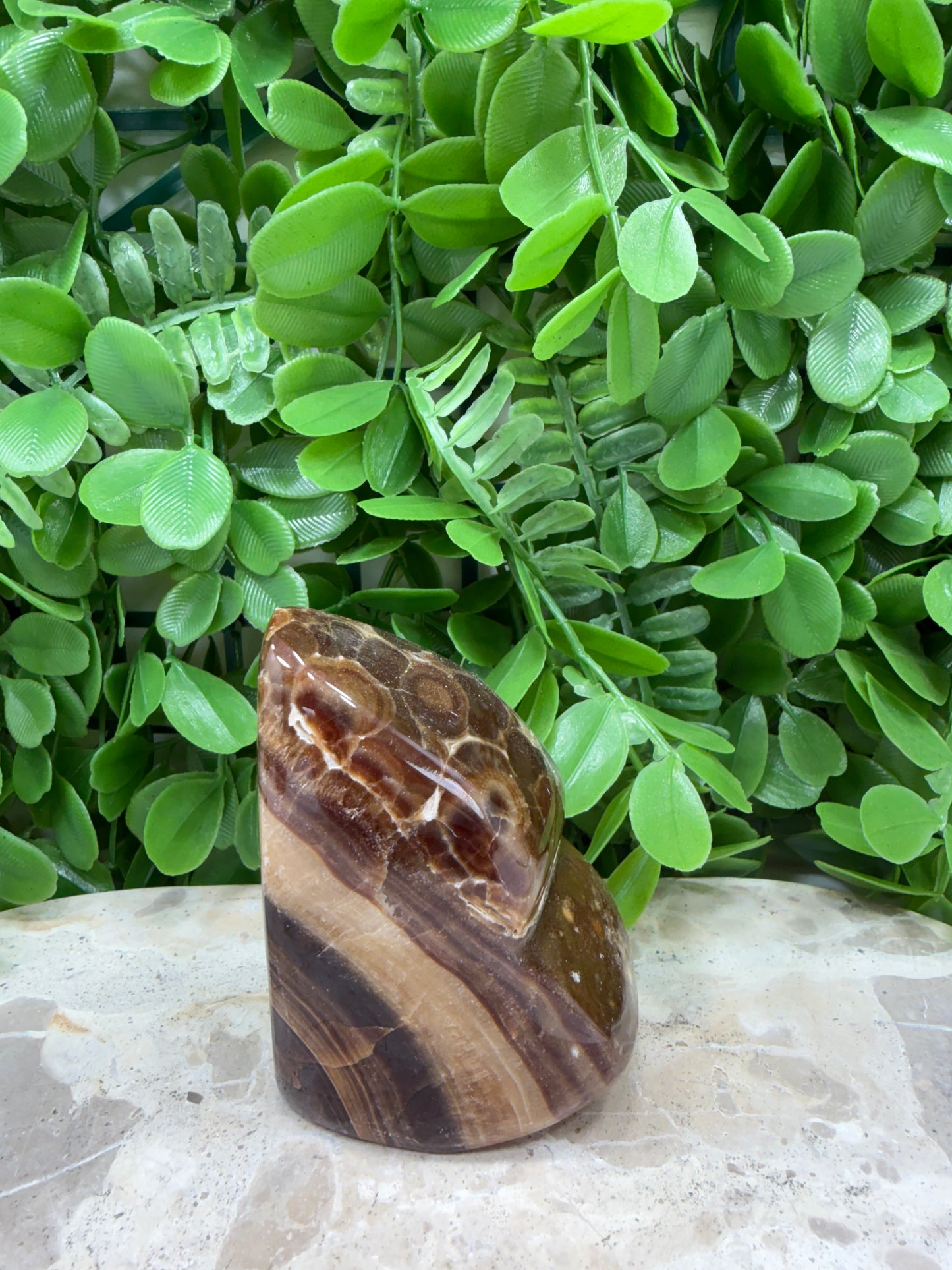 Chocolate Calcite Freeform 300g
