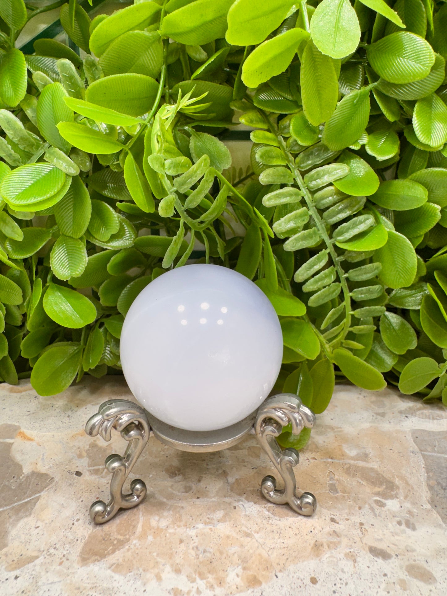 Chalcedony Sphere 200g