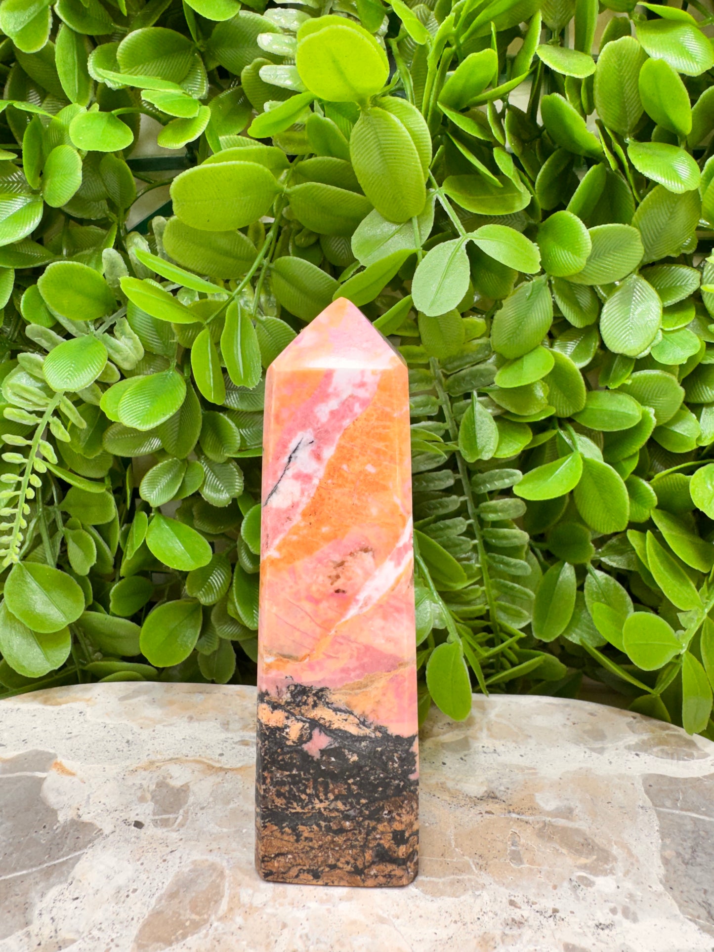 Rhodonite Tower 440g