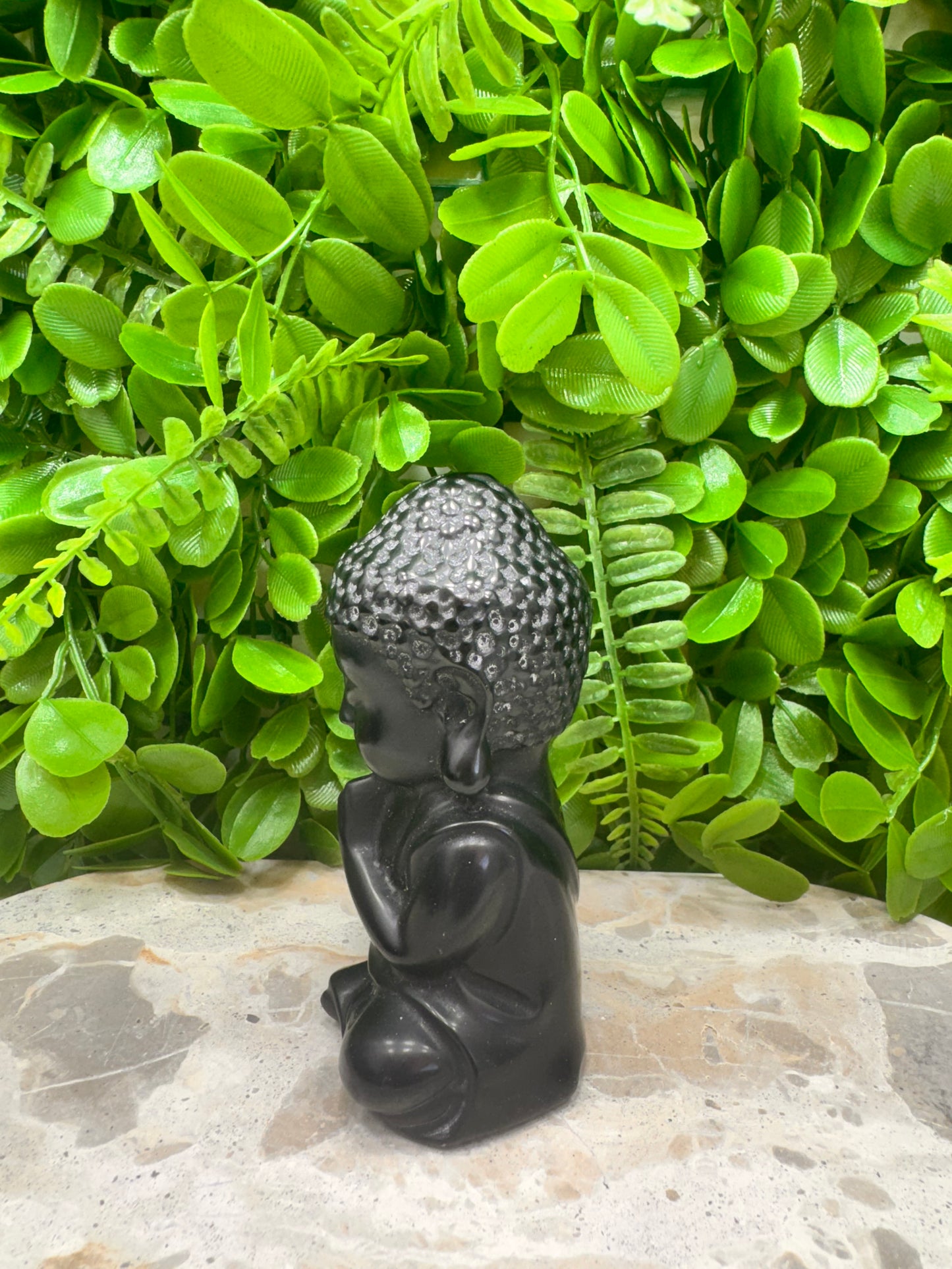 Black Obsidian Buddha 350g