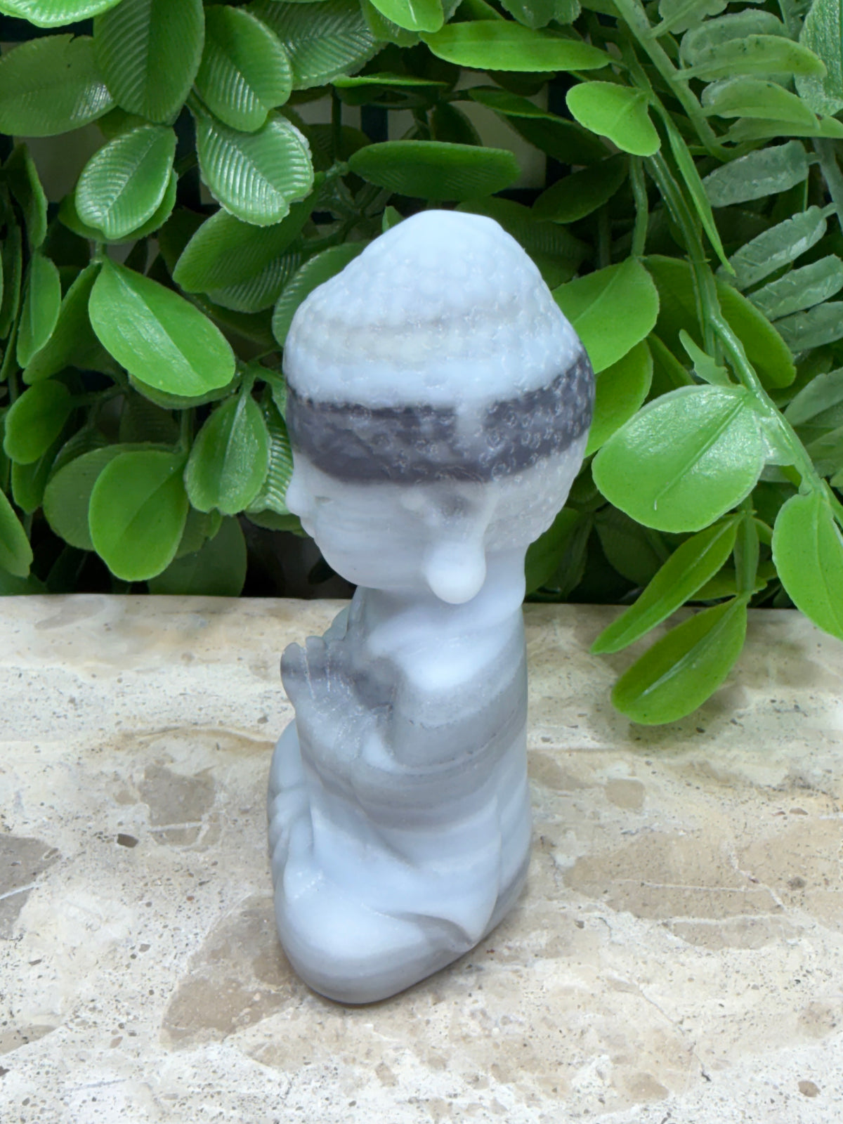 Ying Yang Jasper Buddha | Balance • Harmony • Grounding