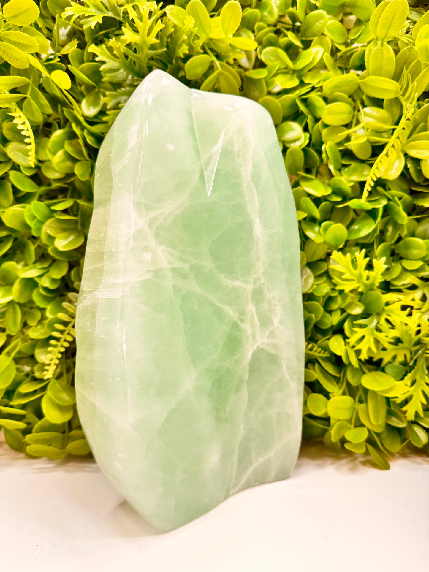 Pistachio Calcite Freeform 4004g