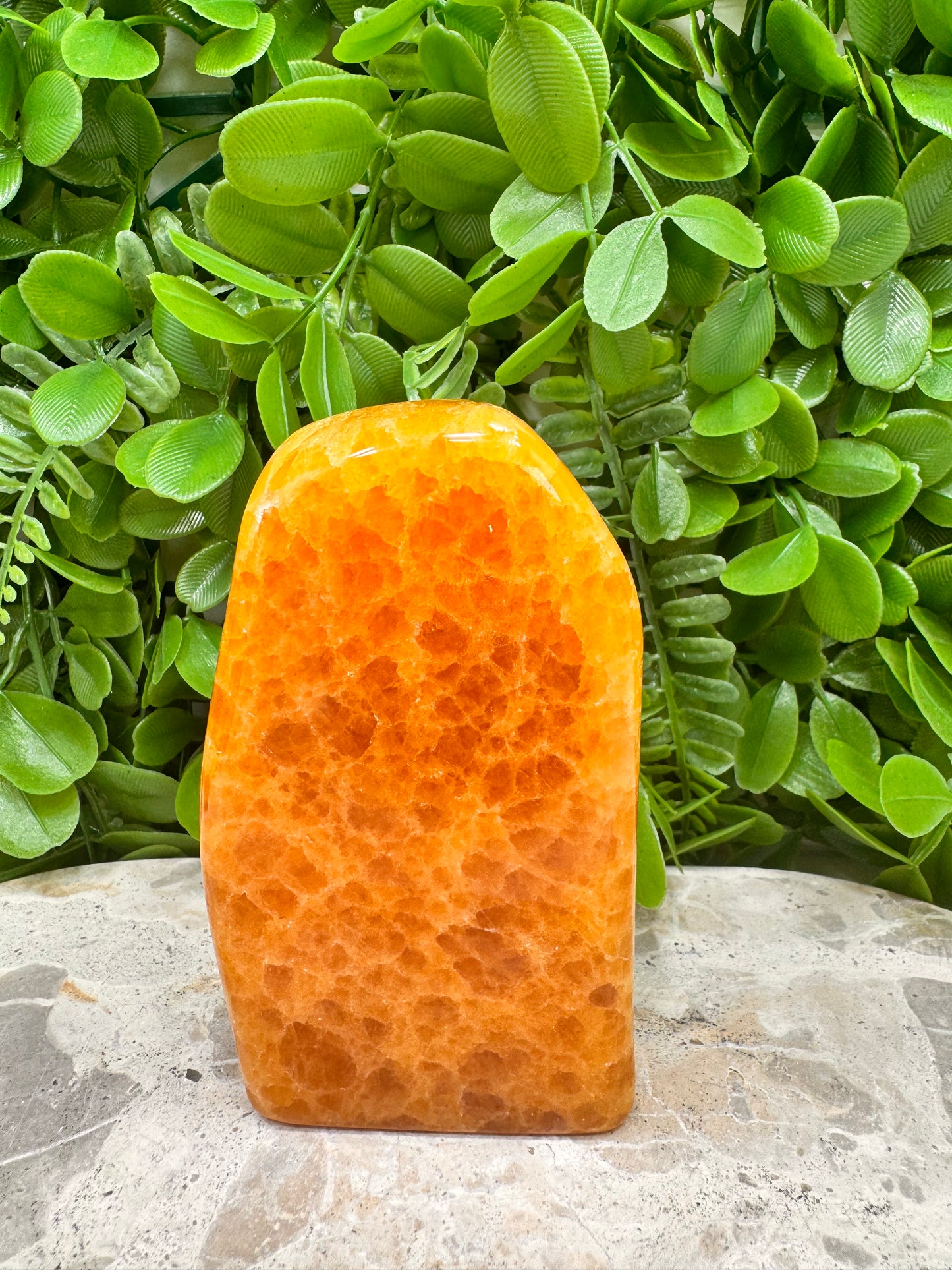 Crystalised Orange Calcite Freeform 500g