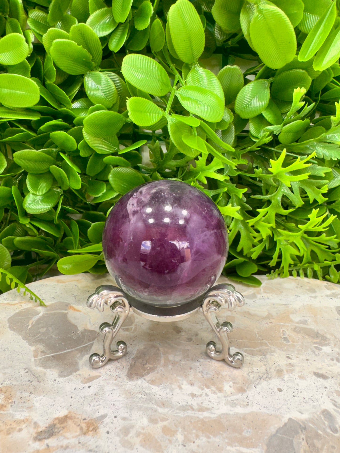 Fluorite Sphere 326g