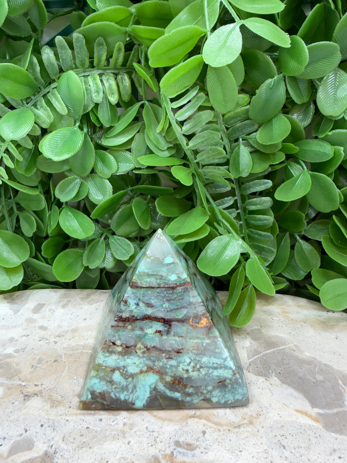 Turquoise Pyramid 336g