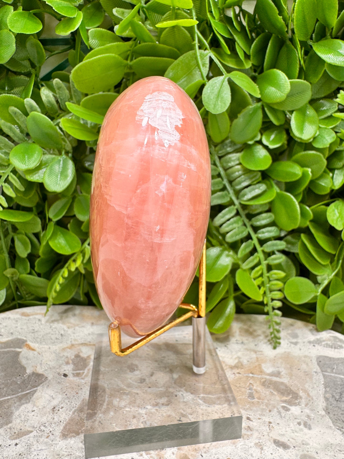 Rose Calcite Heart 748g