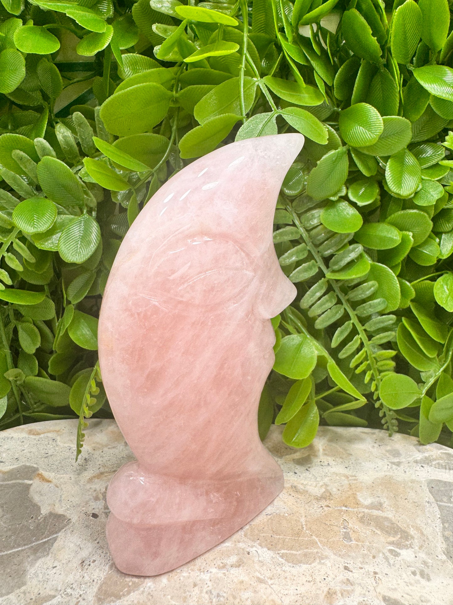Rose Quartz Moon 360g