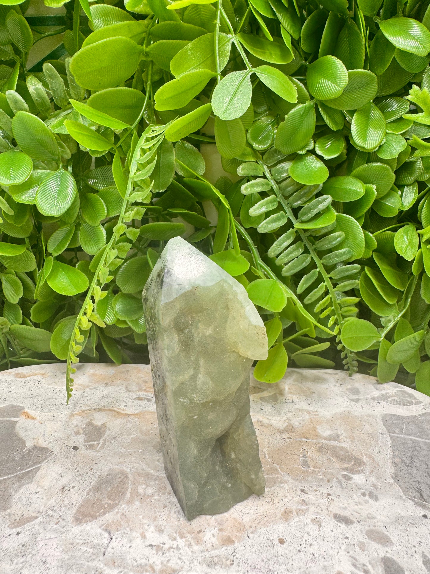Prehnite Point Freeform 142g