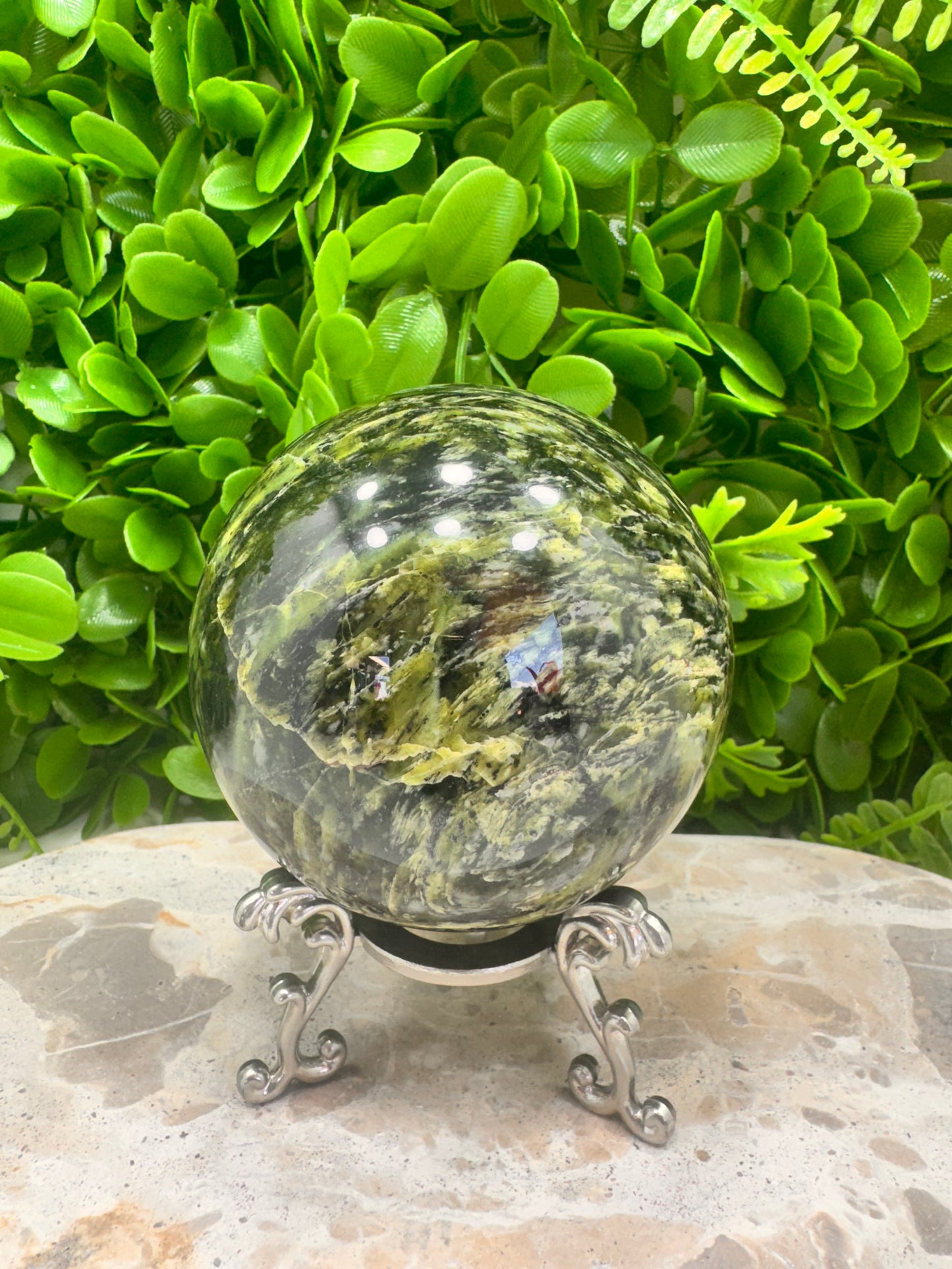 Nephrite Jade Sphere 896g