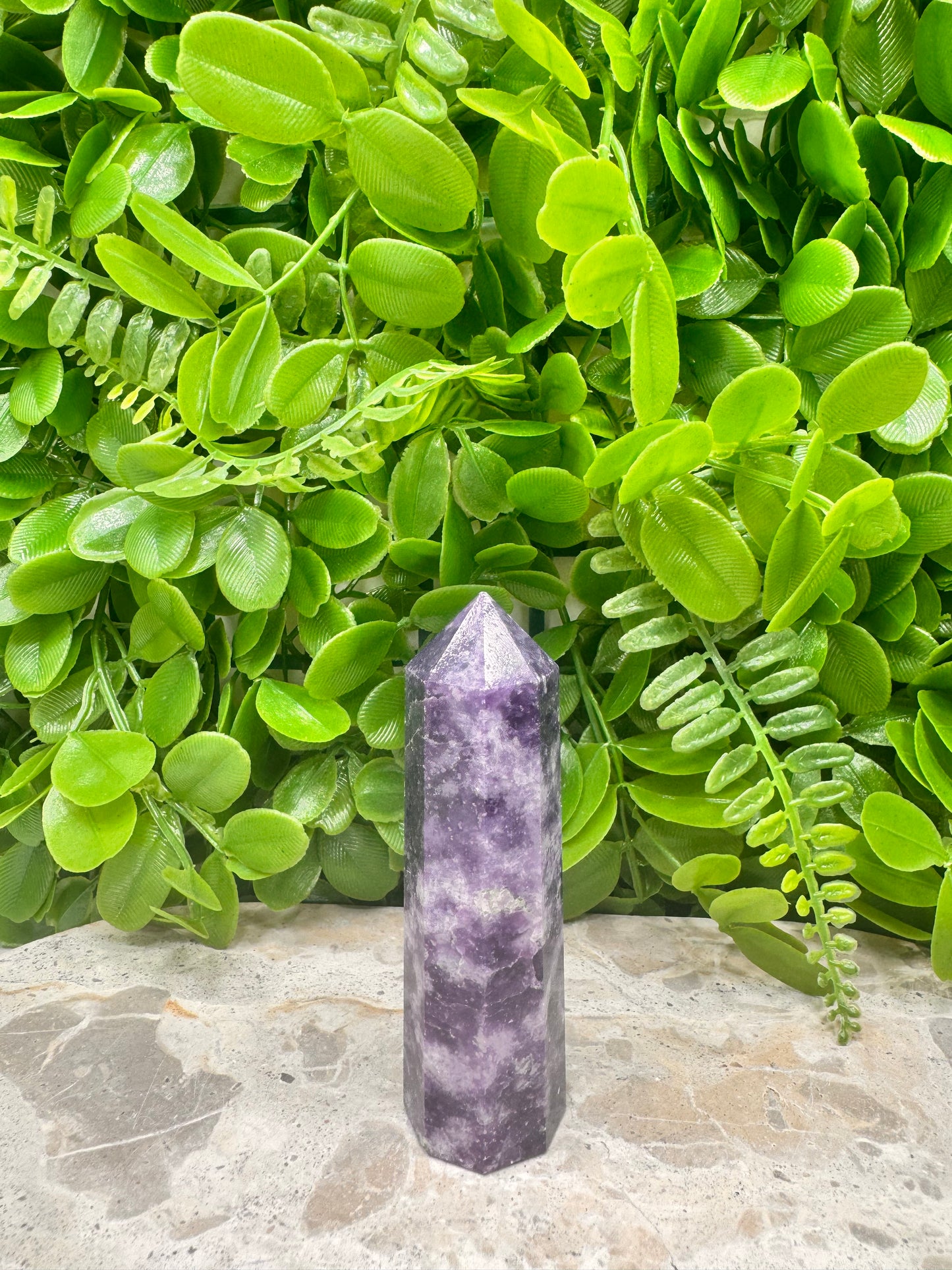 Lepidolite Point 128g