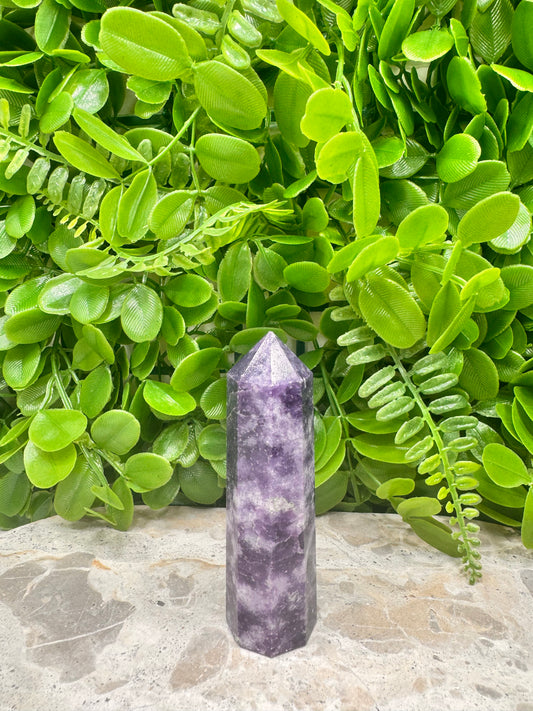 Lepidolite Point 128g