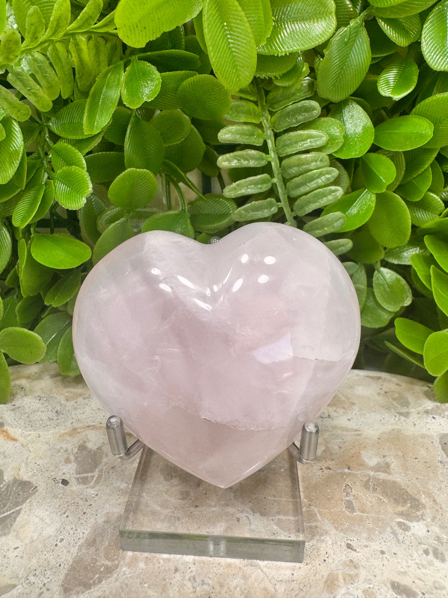 Rose Quartz Heart 230g