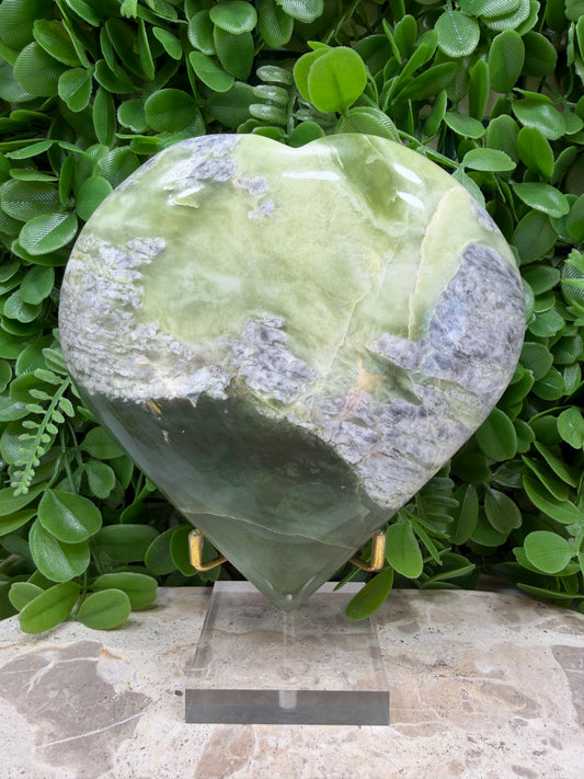 Flower Jade Heart 1508g