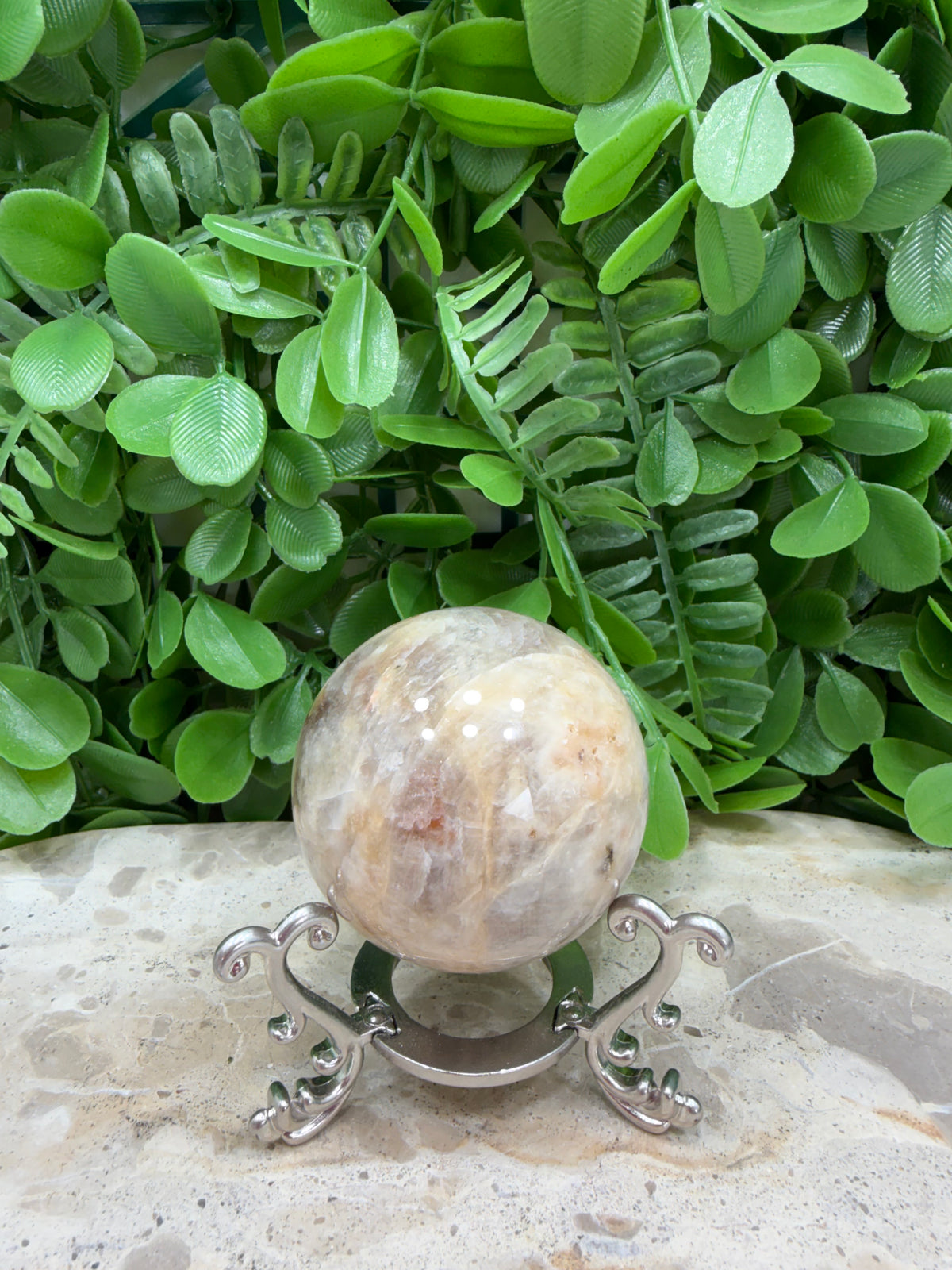 Moonstone Sphere 198g