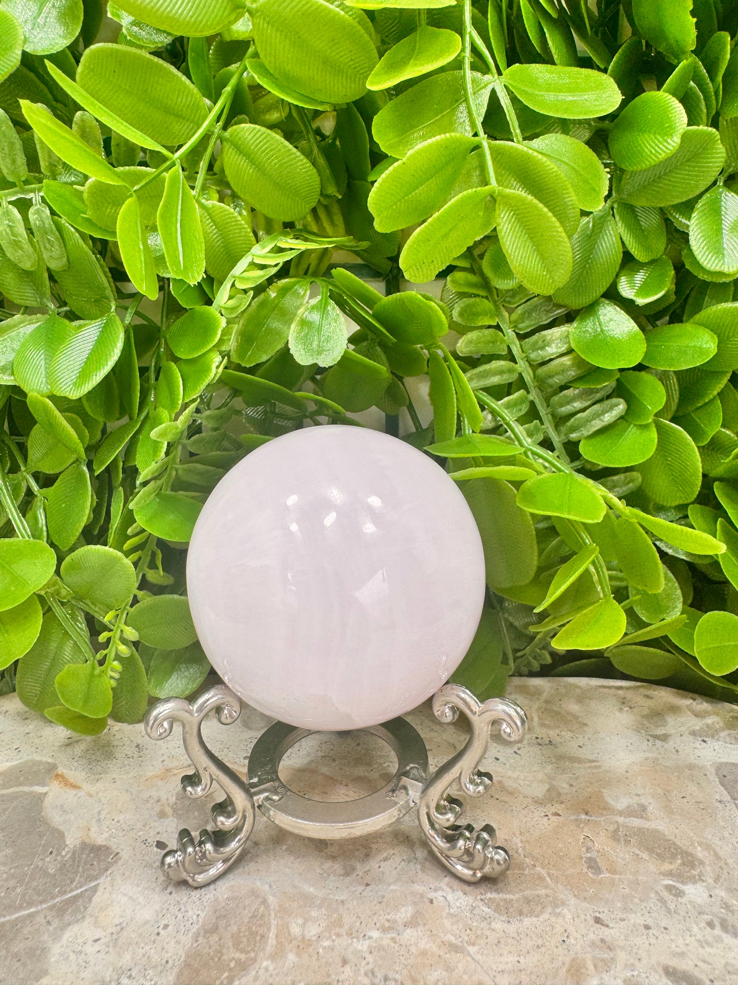 Pink Mangano Sphere 309g