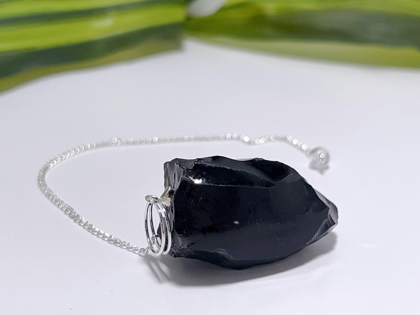 Obsidian Raw Pendulum