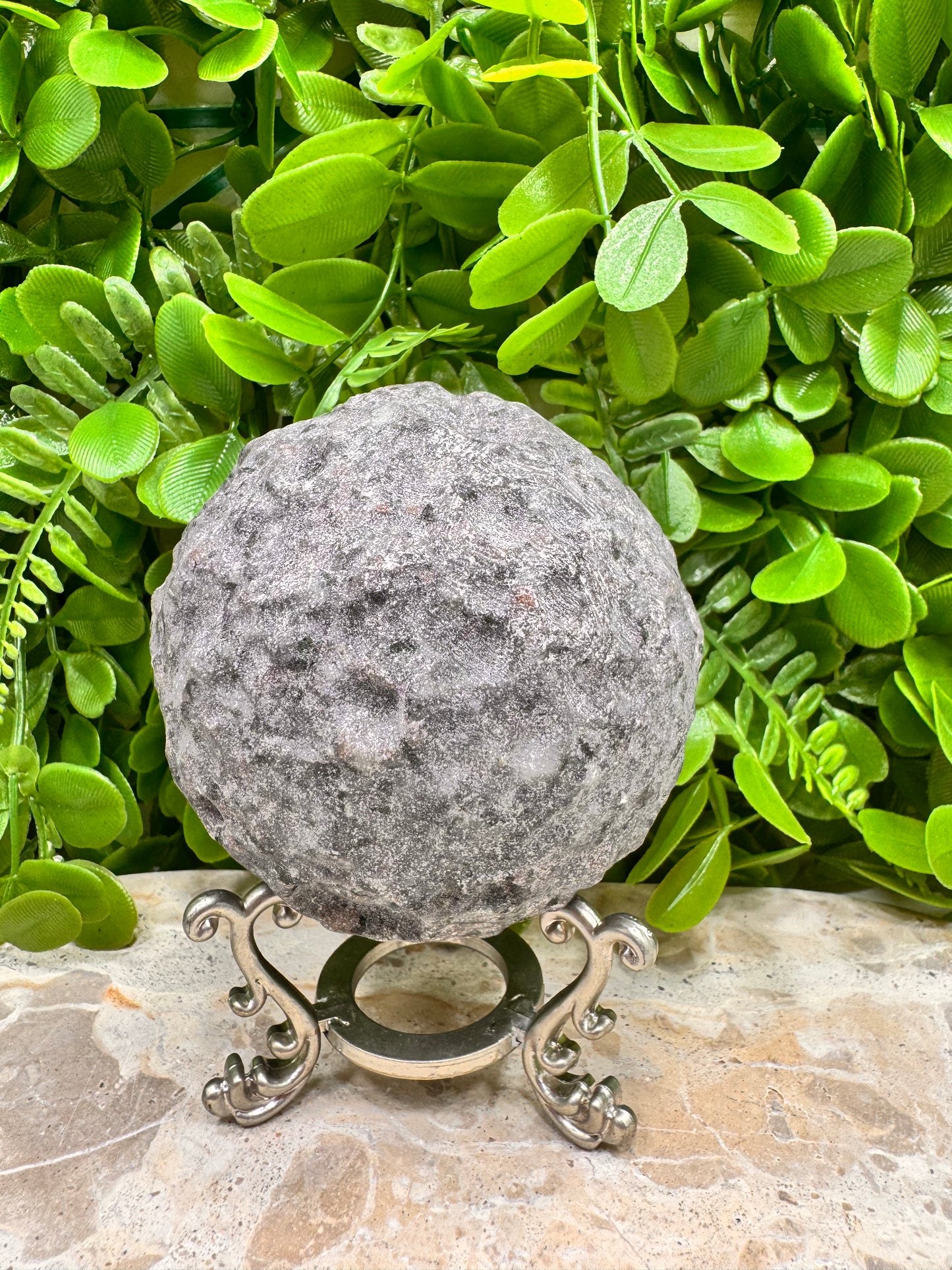 Yooperlite Moon Sphere UV 716g