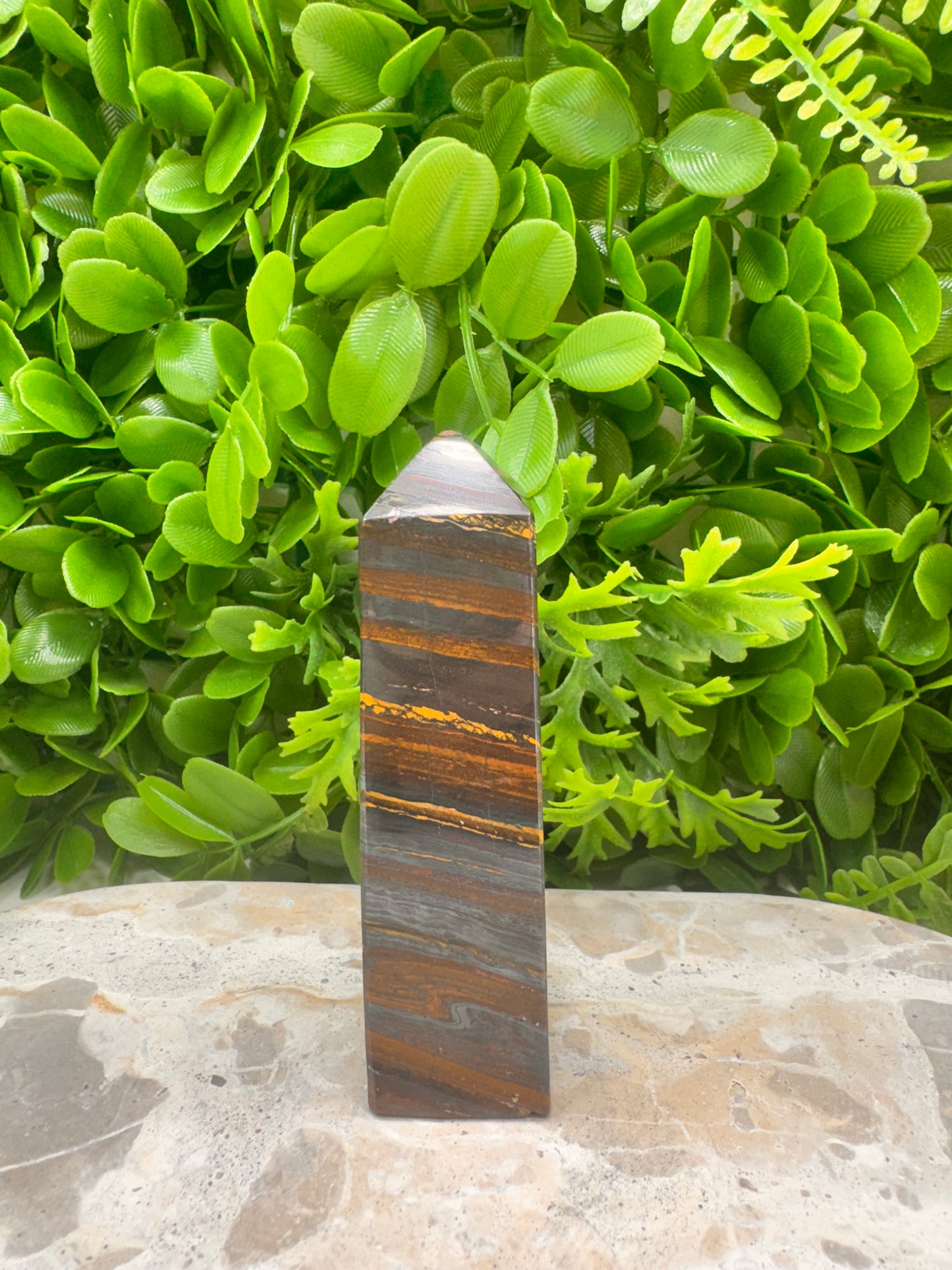 Tiger Eye/Tiger Iron Tower 274g
