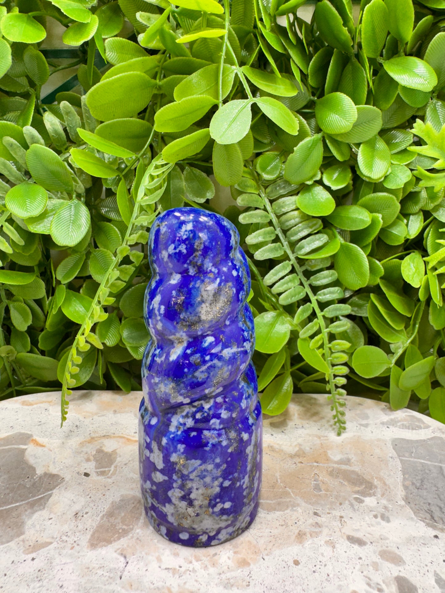 Lapis Lazuli Unicorn Horn 356g