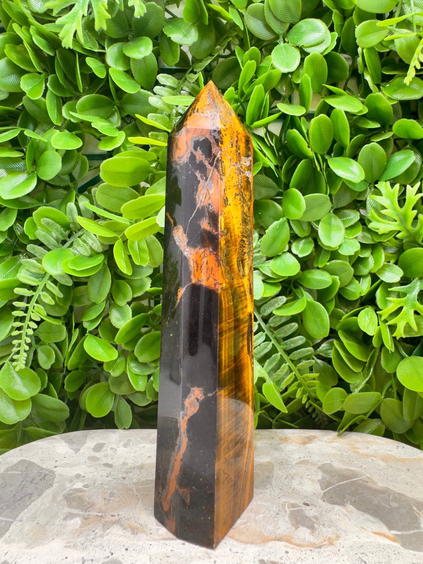 Tiger Eye Tower 494g