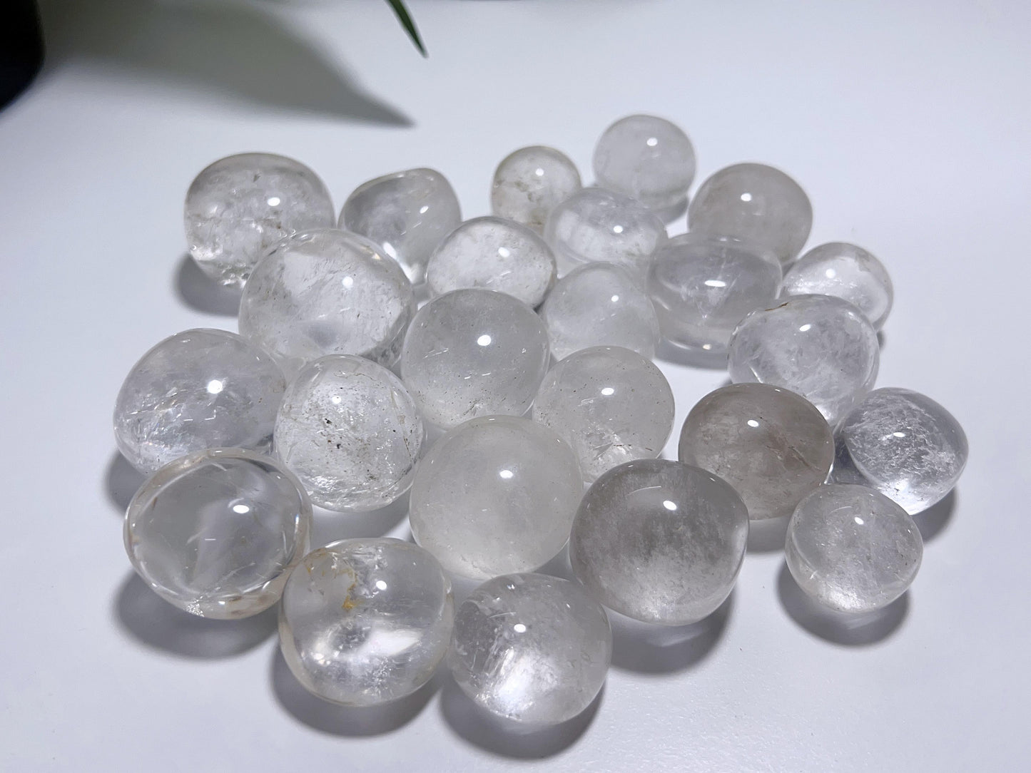 Clear Quartz Tumbles