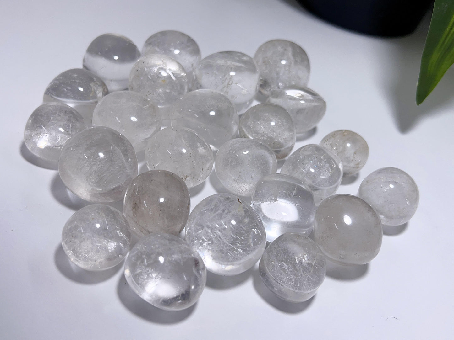 Clear Quartz Tumbles