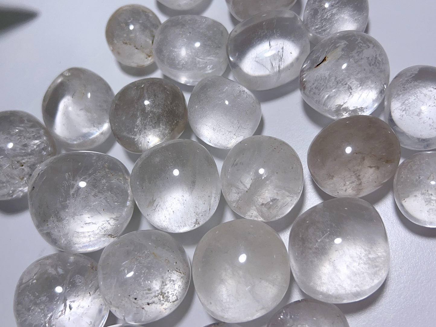 Clear Quartz Tumbles