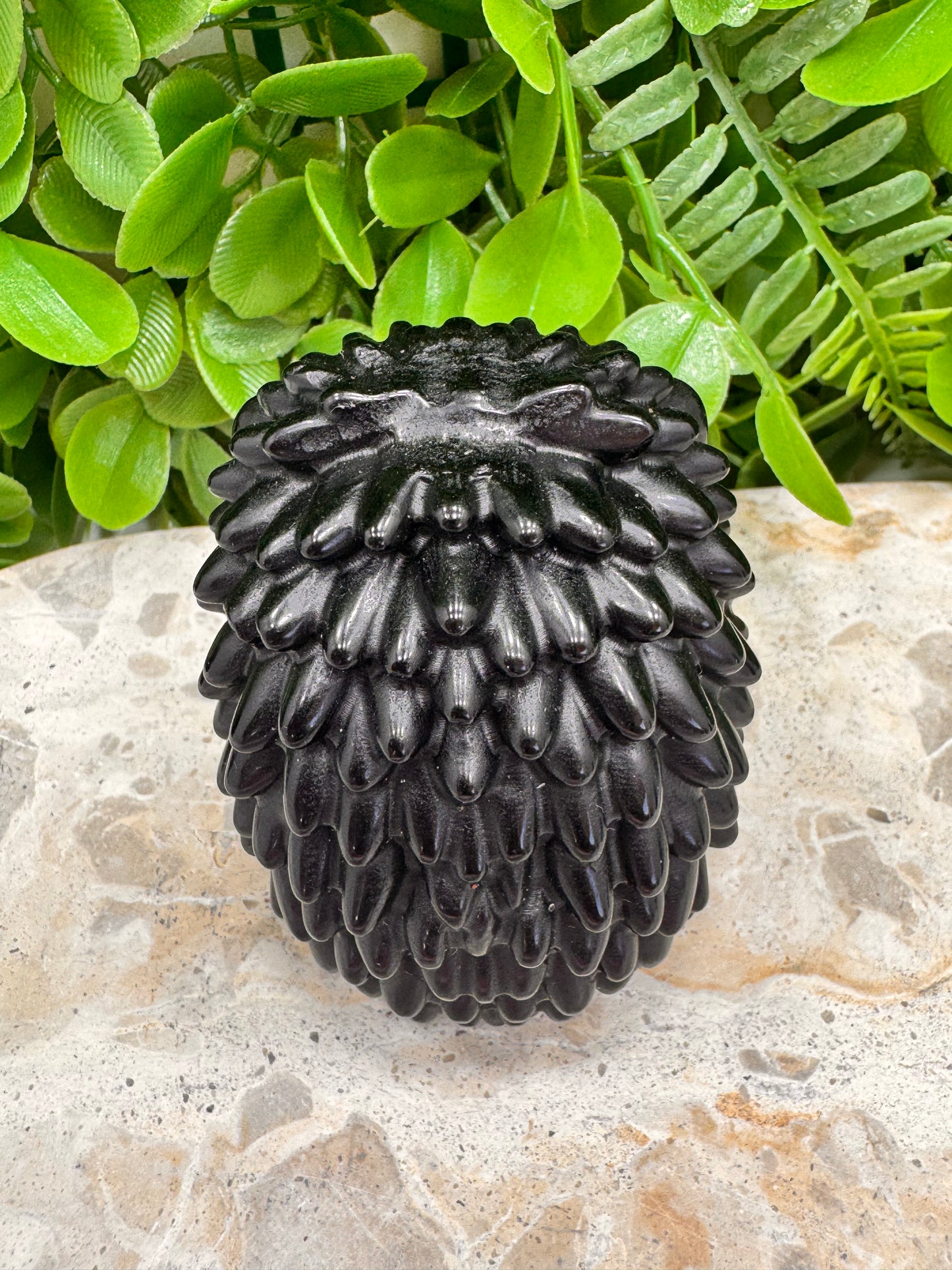 Black Obsidian Hedgehog 360g