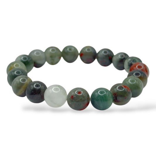 African Bloodstone Bracelet 8mm