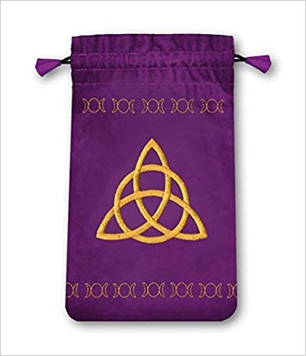 TAROT BAG MINI VELVET TRIPLE GODDESS