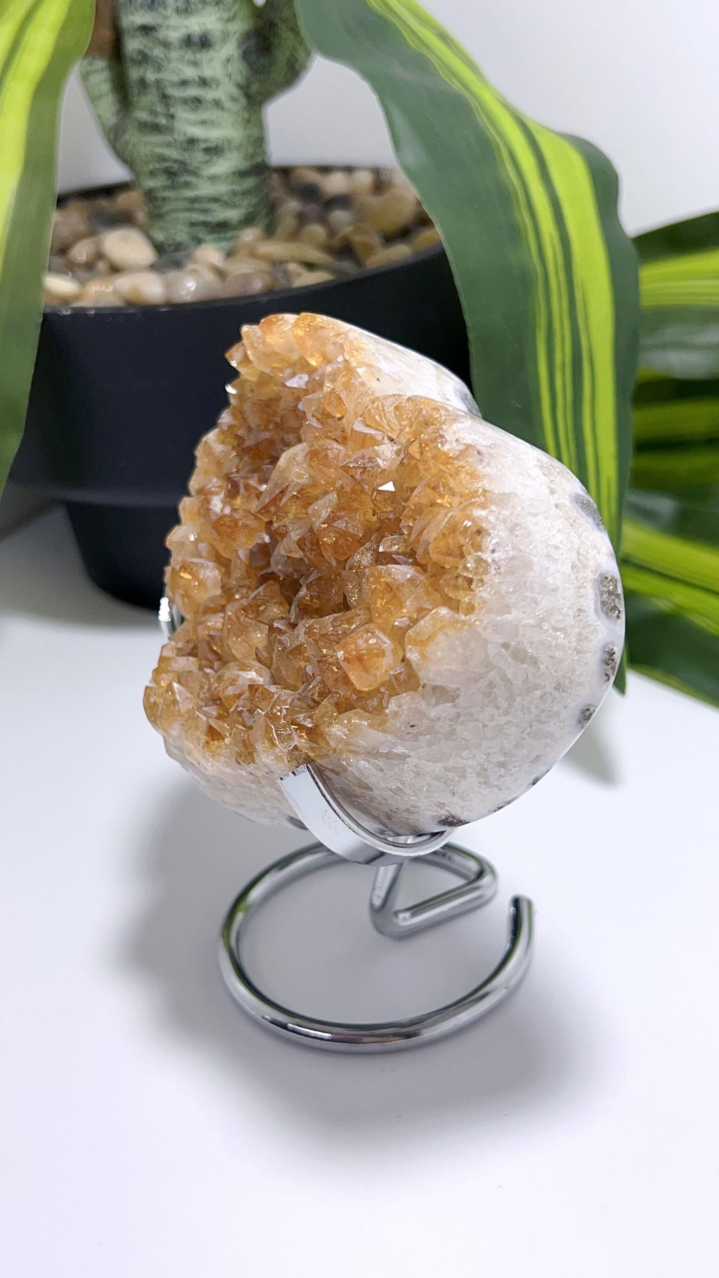 Citrine Heart 490g