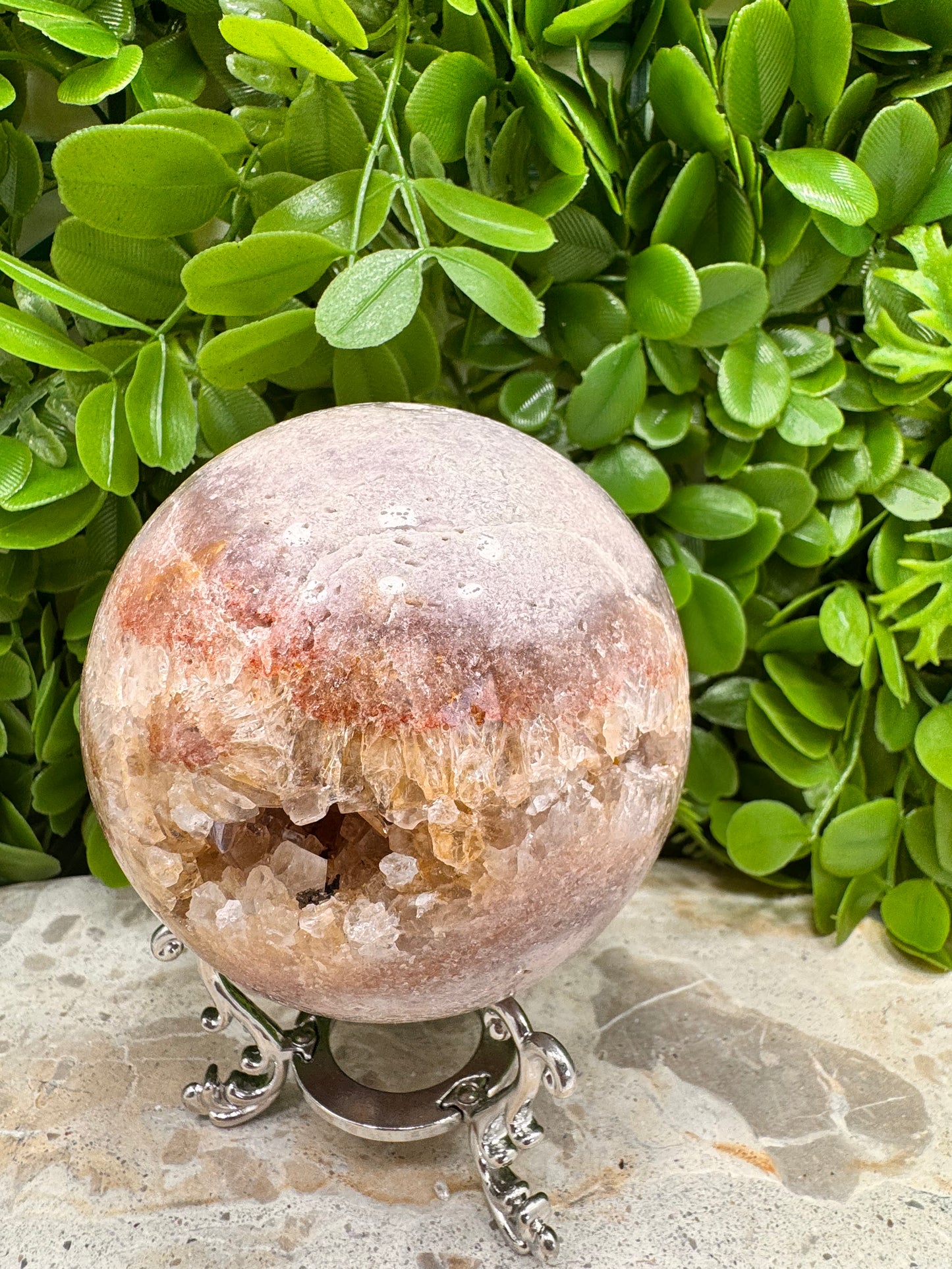 Pink Amethyst Sphere 876g