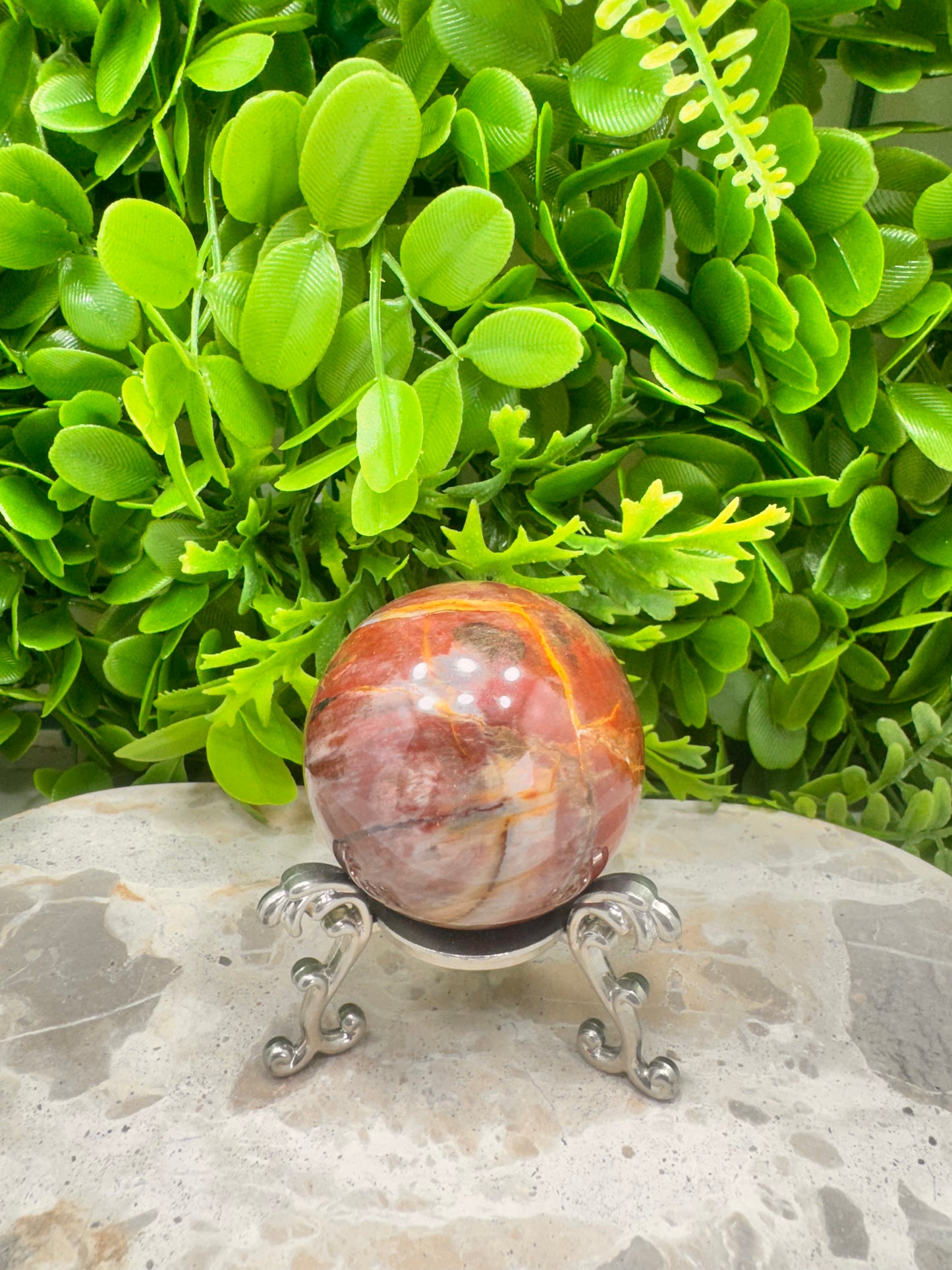 Petrified Wood Sphere 266g