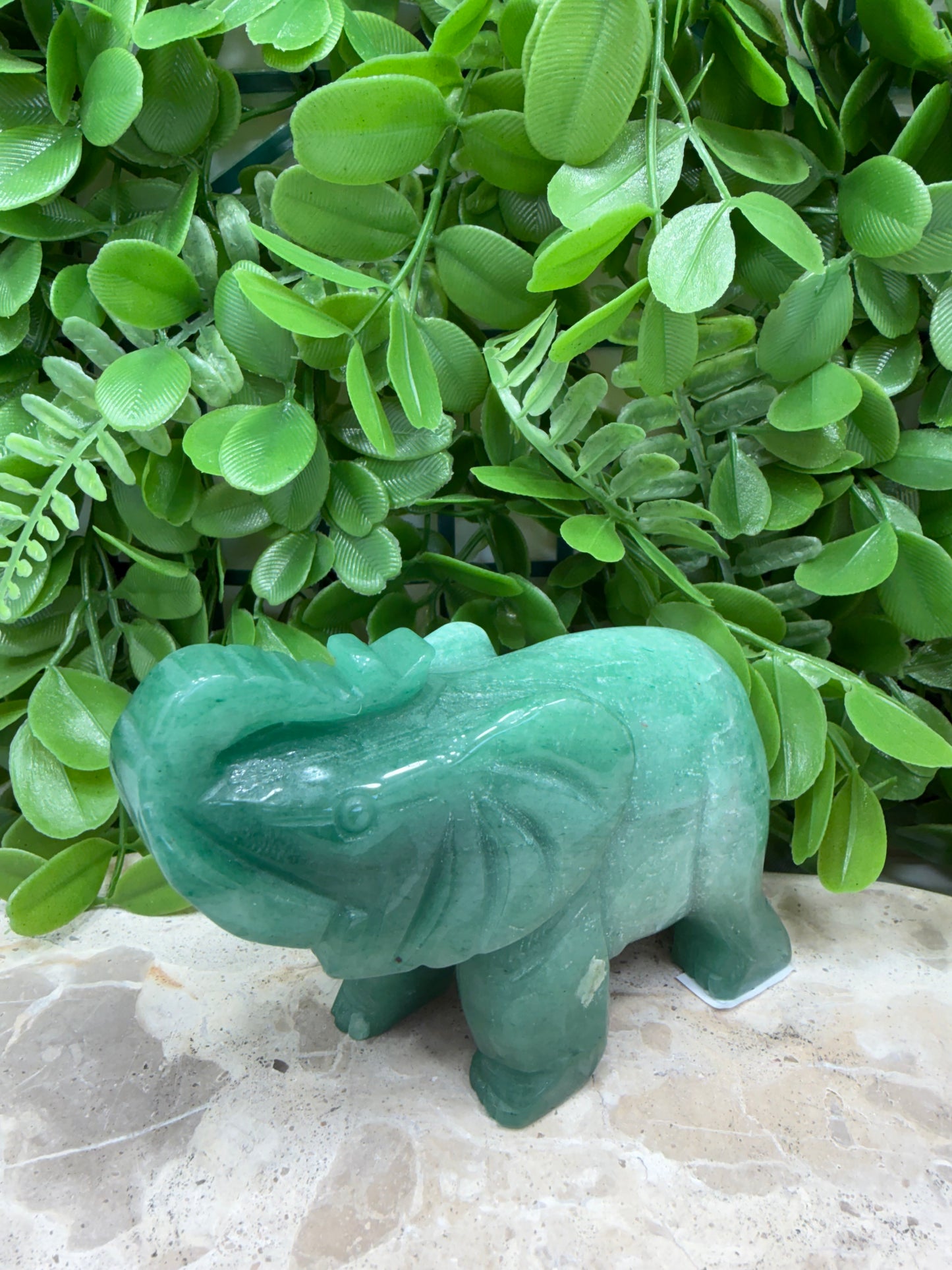 Green Aventurine Elephant 455g