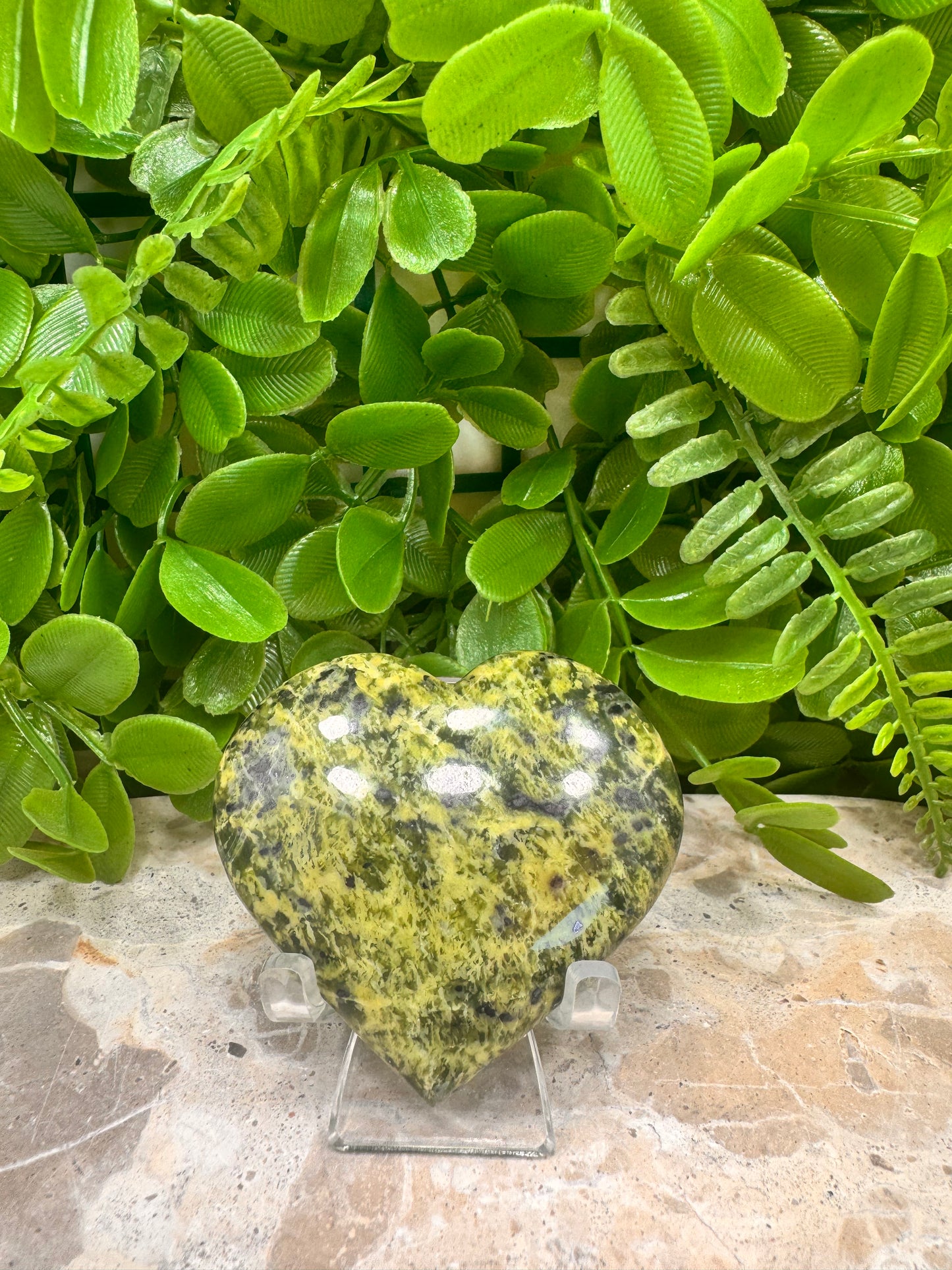 Mixed Serpentine Heart 100g