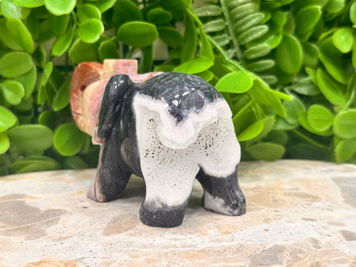 Ocean Jasper Elephant 362g