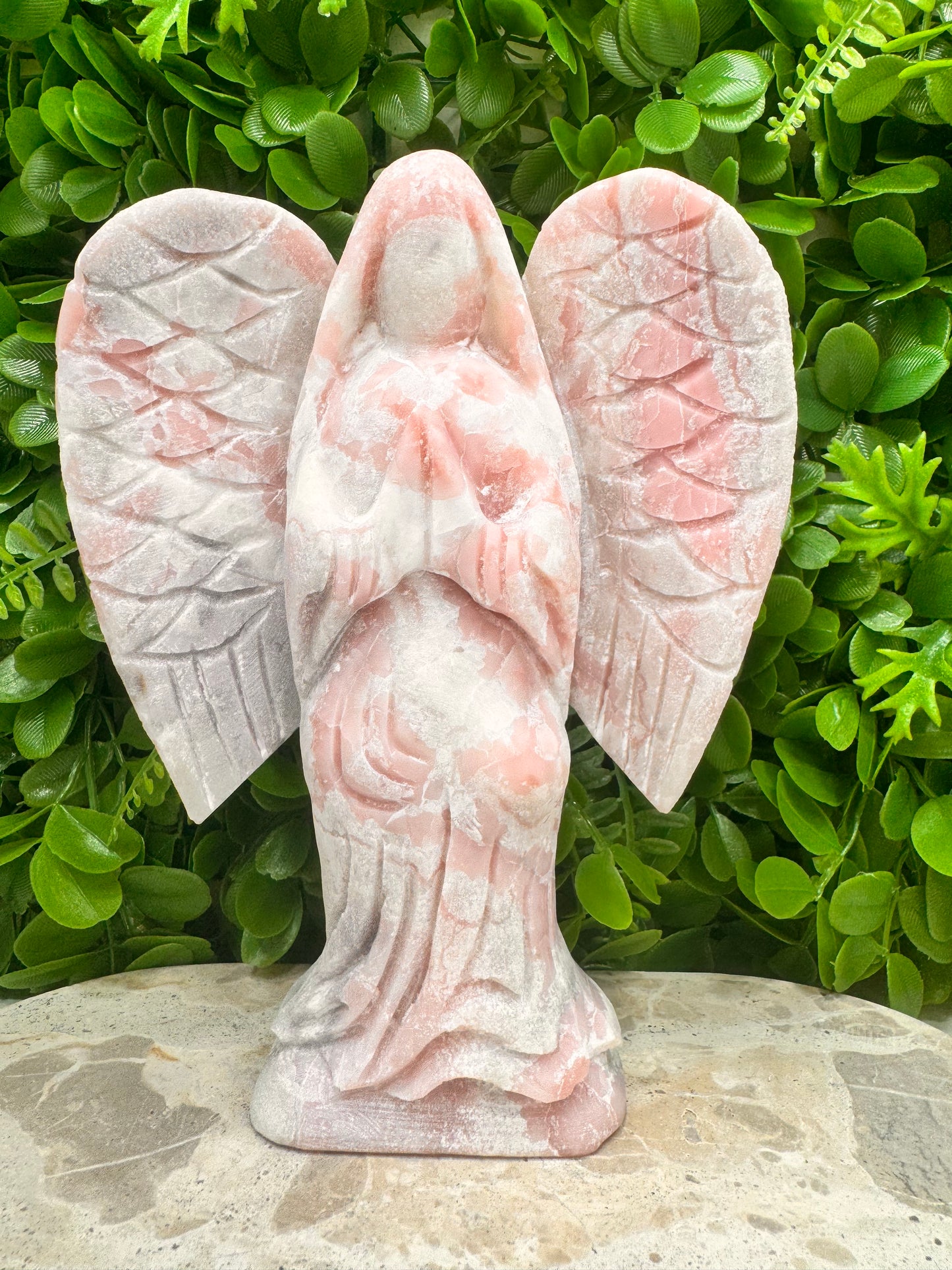 Pink Opal Angel 1638g