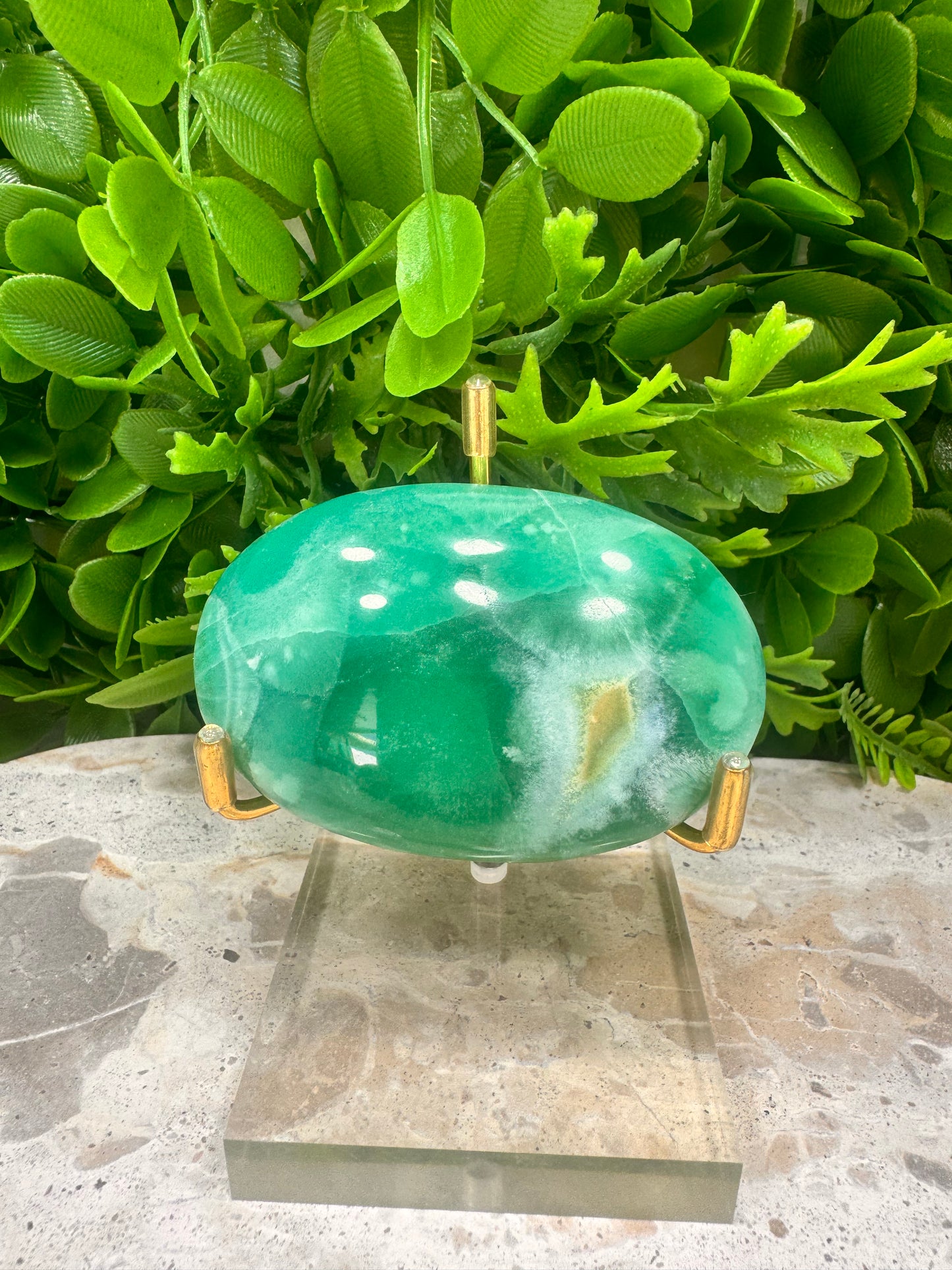 Smithsonite Palm Stone 132g