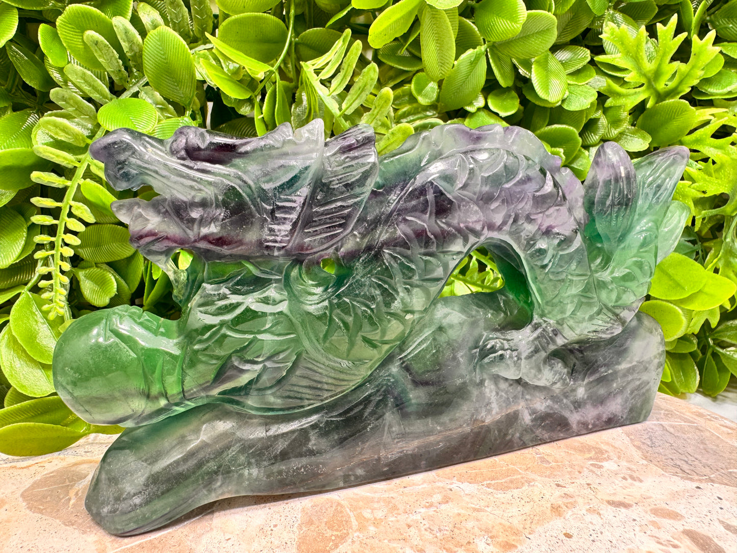 Fluorite Dragon 1126g