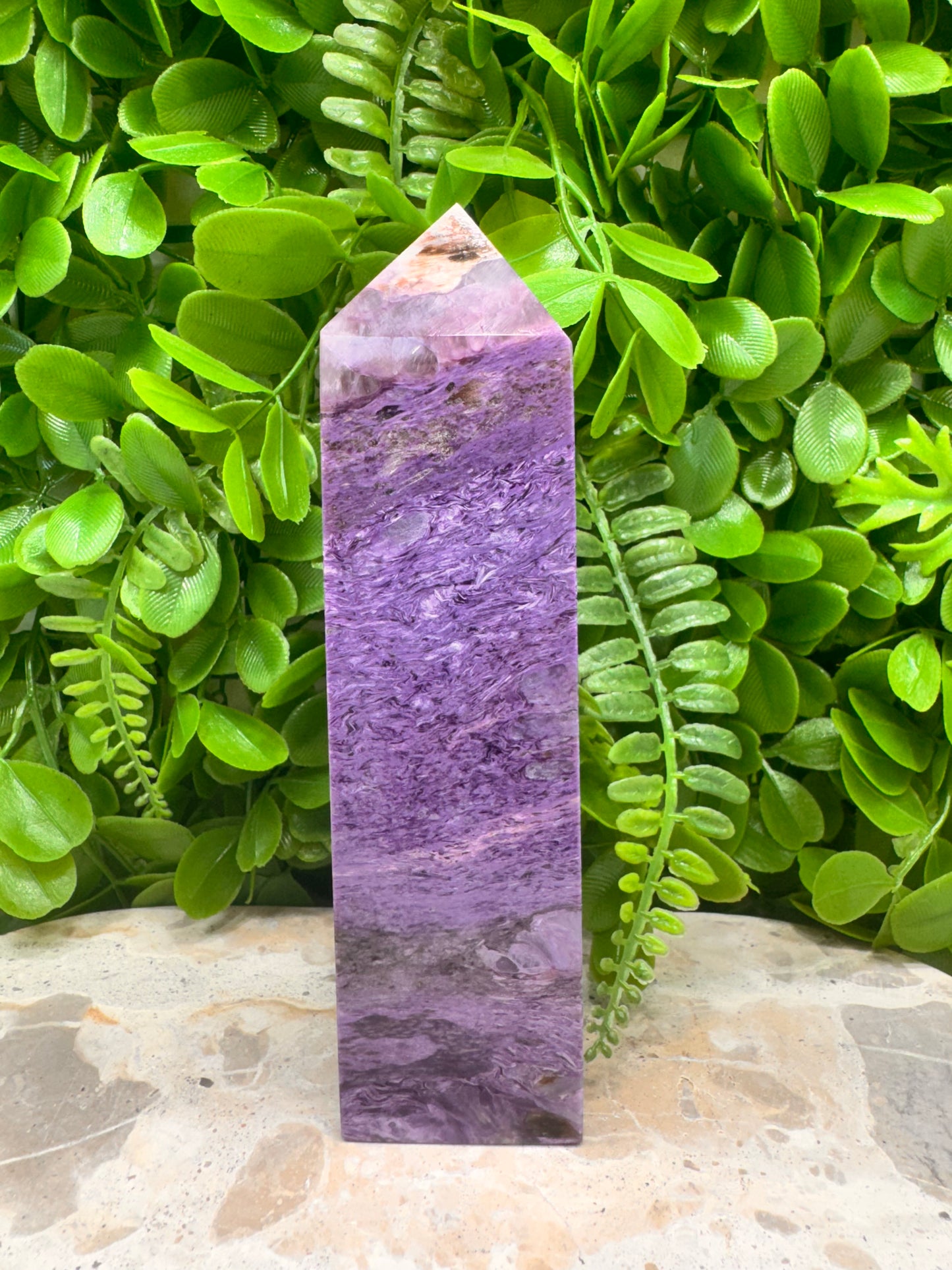 Charoite Tower 390g