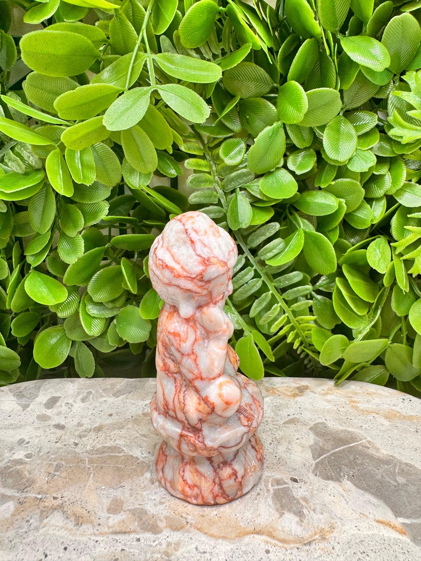 Red Vein Jasper Buddha 214g