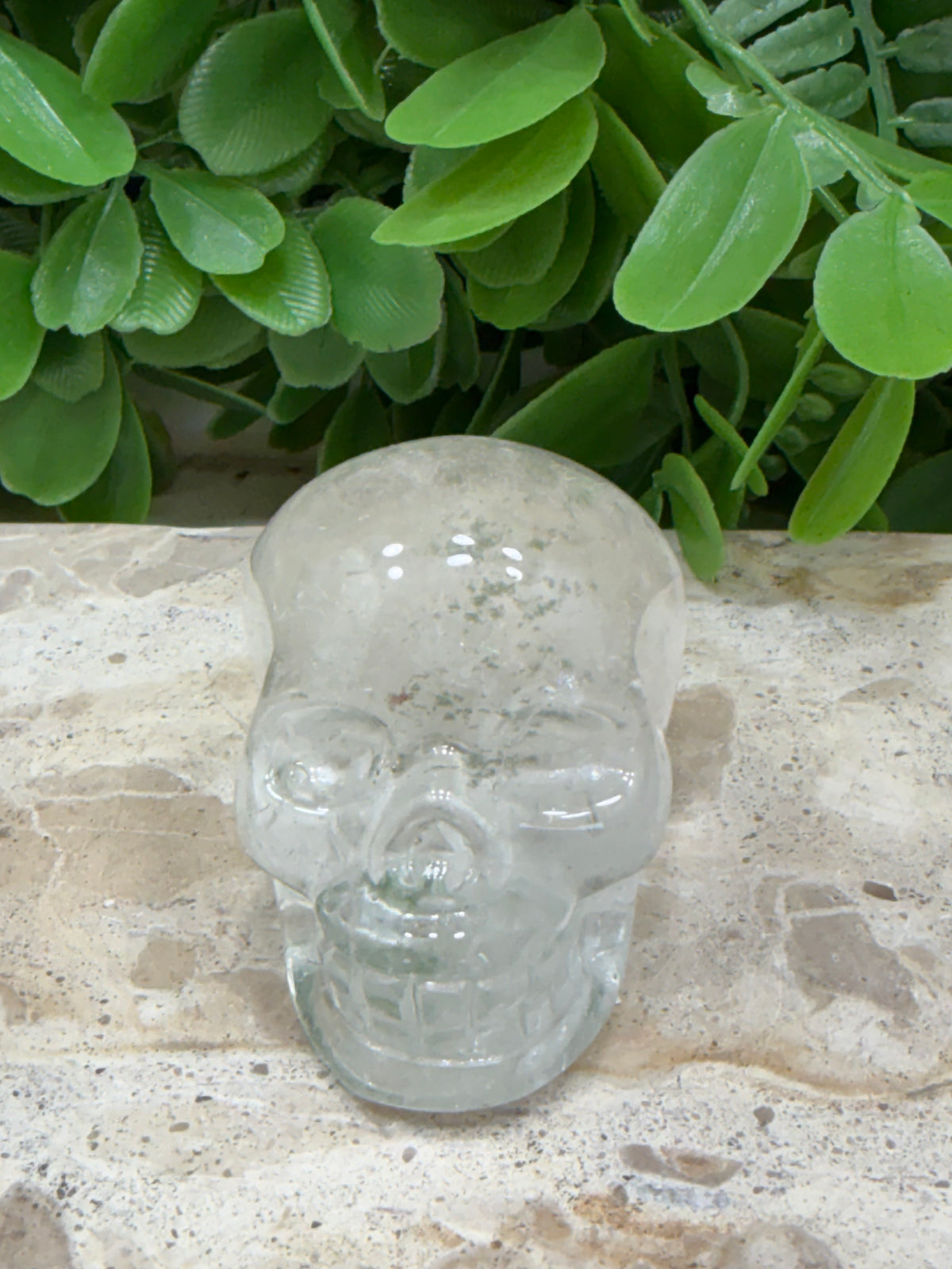 Clear Quartz Skull 134g | Clarity • Amplification • Healing